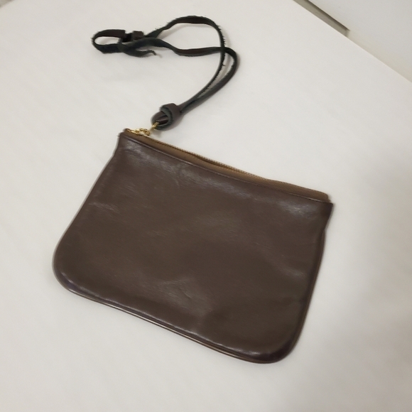 Vintage Palizzio Brown Leather Briefcase Style Handbag, classic - Picture 5 of 8